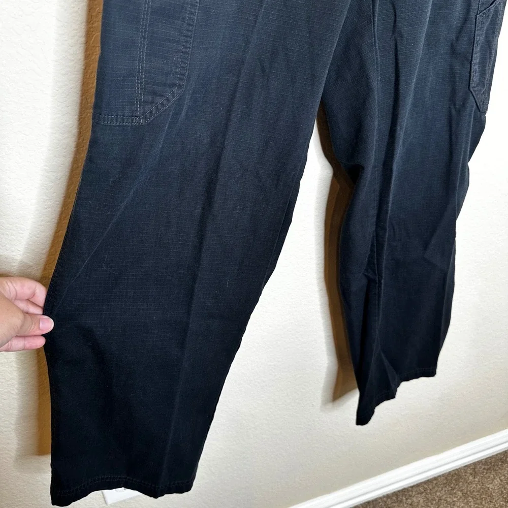 Carhartt Medical C54108 Black Ripstop Cargo Pants Mens Small Regular Utility